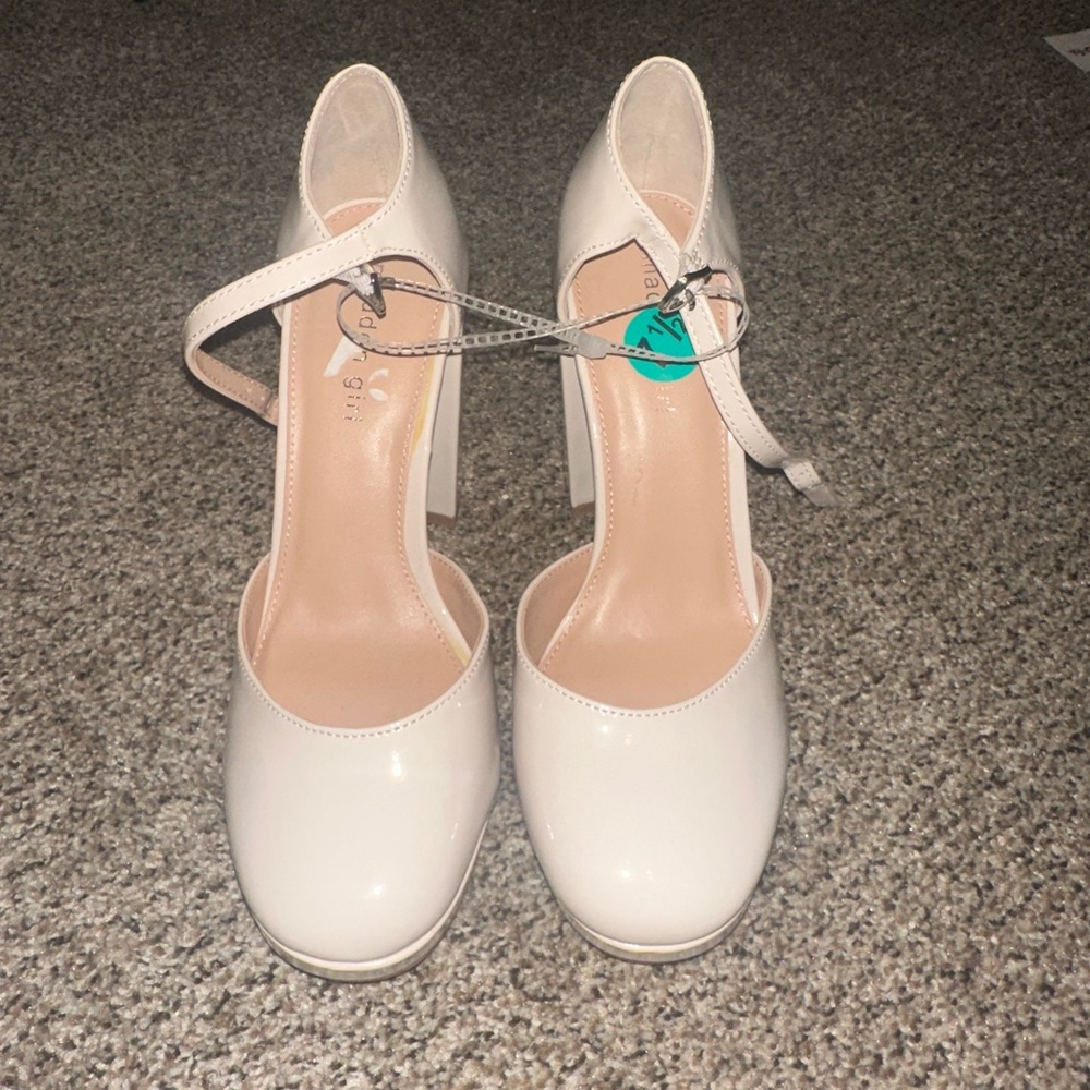 Steve Madden Cream Women's Heels